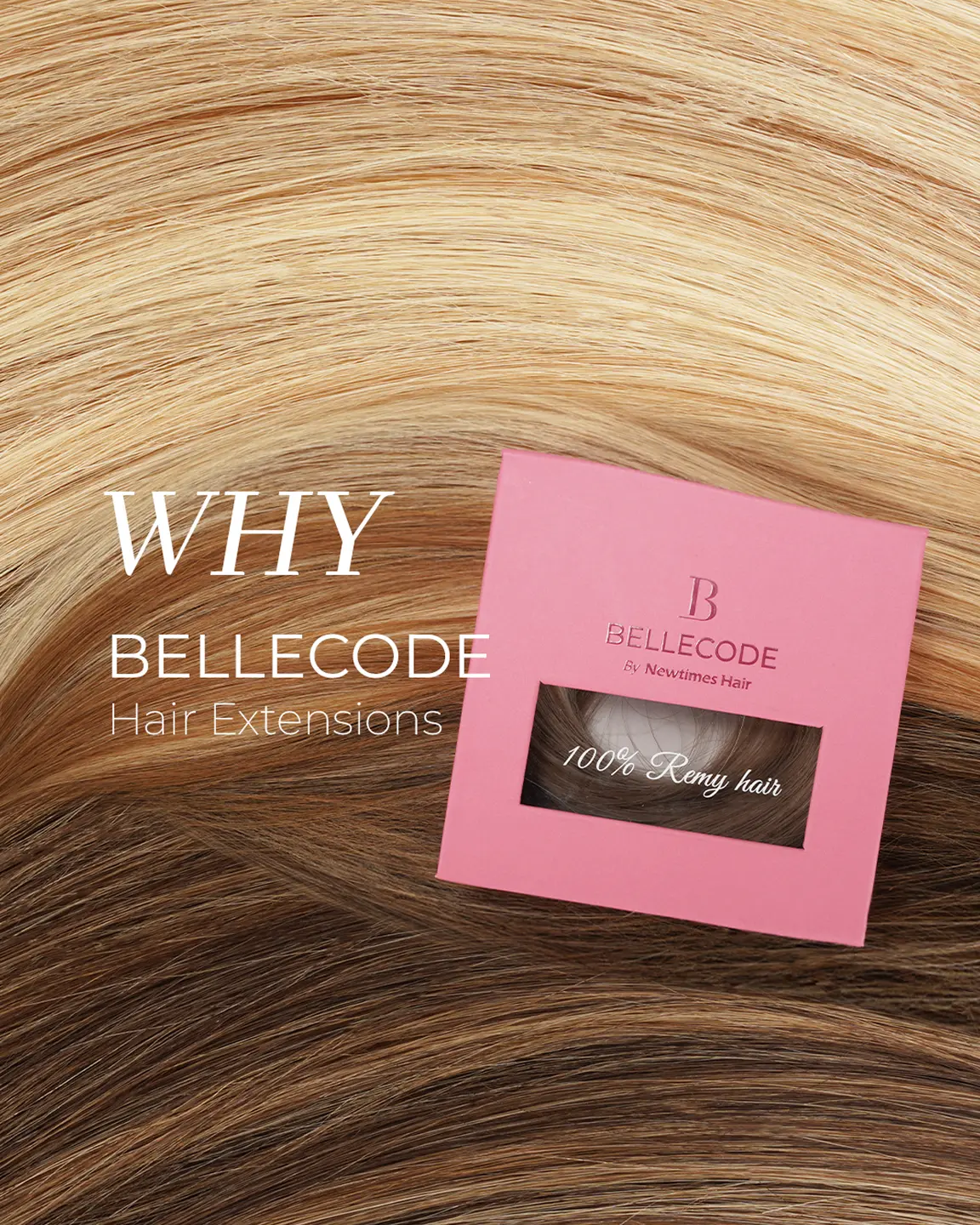 Bellecode hair extension packaging